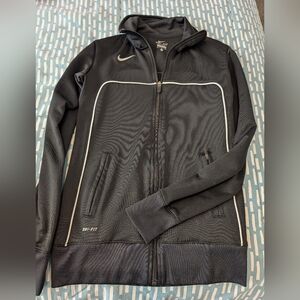 Nike Women’s Dri-FIT Full-Zip Athletic Jacket Small Black